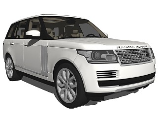 超精细汽车模型 路虎 Range Rover
